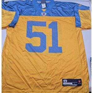 TAKEO SPIKES Reebok Large Football NFL 51 Jersey Large